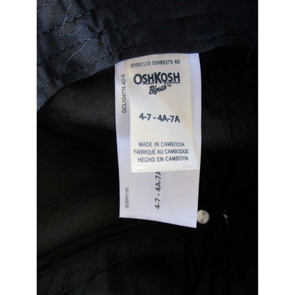 Oshkosh B'Gosh Baseball Ball Outdoor Cap Hat Adjustable - New with Tag Size 4-7 - Picture 9 of 12